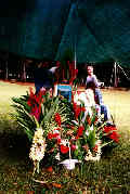 Keaiwa Heiau State Park Memorial Gathering - Friends at Memorial