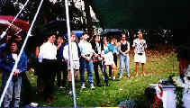 Keaiwa Heiau State Park Memorial Gathering - Friends at service