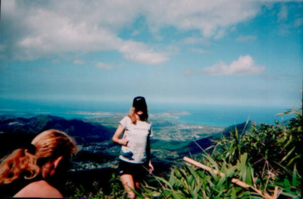 Nedge and Kristine at the summit