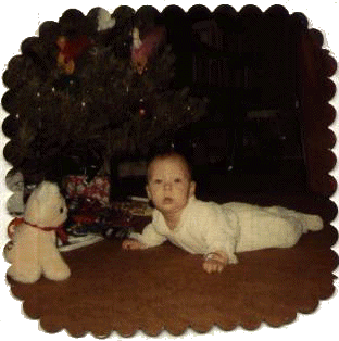 Heidi Marie Page - First Christmas 1971