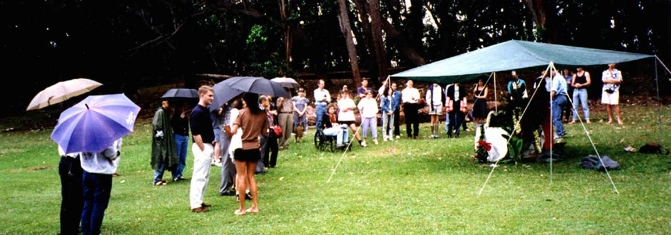 Keaiwa Heiau State Park Memorial Gathering - Opening Prayer