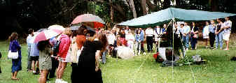 Keaiwa Heiau State Park Memorial Gathering - Beginning Service